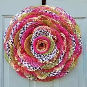 Beautiful rose wall art